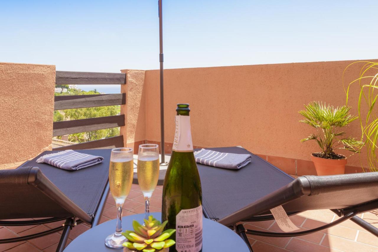 Fresh Penthouse Apartment With Great Sea Views Casares Exterior foto